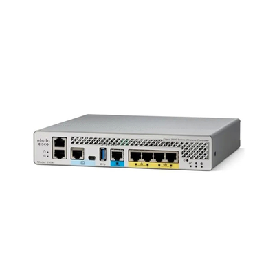 AIR-CT2504-5-K9 Efektywnie zaszyfrowany bezprzewodowy kontroler Cisco z 2 portami i szyfrowaniem WPA2