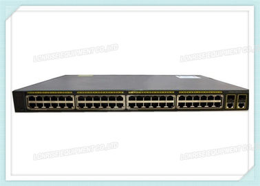 Przełącznik Cisco WS-C2960 + 48PST-L 48 x 10/100 PoE Porty Zarządzany obrazem podstawowym LAN