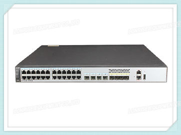 24 przełączniki sieciowe Ethernet Huawei S5720-28X-PWR-SI-DC 10/100/1000 PoE + porty 4 10 Gig SFP +