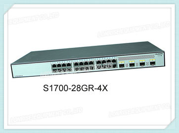 S1700-28GR-4X Przełącznik Huawei 24 porty 10/100/1000 4 10 Gig SFP + AC 110 / 220V