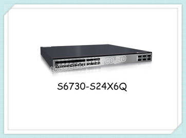 S6730-S24X6Q Przełączniki sieciowe Huawei 24 * 10GE porty SFP + 6 * 40GE porty QSFP