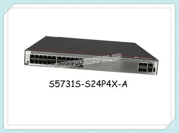 Przełączniki sieciowe Huawei S5731S-S24P4X-A Porty 24 X 10/100 / 1000Base-T 4 X 10 Gig SFP + PoE +