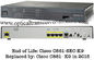 4 porty LAN Wired Cisco serii 800 Router Certyfikat CE CISCO881 / K9