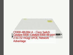 C9300-48UXM-A - Cisco Switch Catalyst 9300 Catalyst 9300 48-port 2.5G (12 mGig) UPOE, korzyść sieciowa