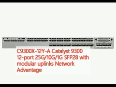 C9300X-12Y-A Catalyst 9300 12-port 25G/10G/1G SFP28 z modułowymi połączeniami górnymi