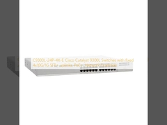 C9300L-24P-4X-E Cisco Catalyst 9300L Przełączniki z stałymi 4x10G/1G SFP+ łączyami w górę, PoE+, Network Essentials