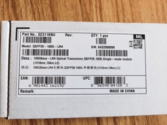 Moduł QSFP28-100G-LR4 LC Interface Huawei High Speed Transceiver Spa Optical Transceiver Module