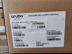 JL727A Aruba 6200F 48G Class4 PoE 4SFP+ 370W Przełącznik