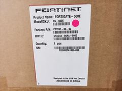 Fortinet FortiGate 500E FG-500E Sieciowa Zapora Bezpieczeństwa