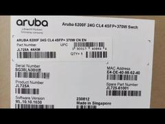 JL725A Przełącznik serii Aruba 6200F 6200F 24G Class4 PoE 4SFP+ Przełącznik 370 W dla Ciebie