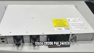 Omówienie 24-portowego przełącznika PoE Cisco C9200