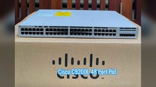 Omówienie 48-portowego przełącznika PoE Cisco C9200L