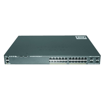 WS - C2960X - 24PS - L Catalyst 2960 - X Przełącznik Cisco 24 GigE PoE 370W 4 X 1G SFP LAN Base