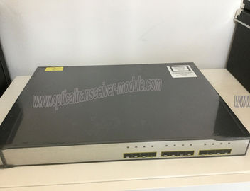 Przełącznik CISCO WS-C3750G-12S-E 12-portowy przełącznik światłowodowy Wysoka wydajność 1000 Mb / s / 1 Gb / s