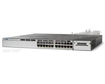 Przełącznik sieci Ethernet WS-C3750X-24P-L 24-portowy typ gniazda rozszerzeń Cisco SFP
