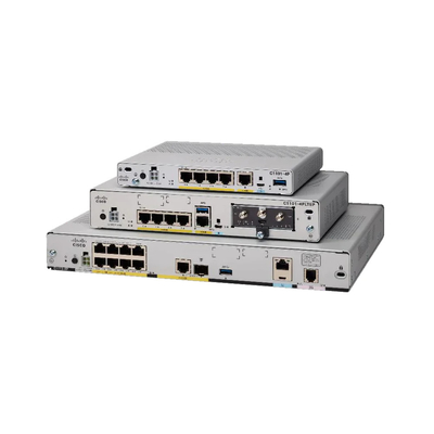 C1111 8P Moduły routera Cisco przemysłowy router 4g Routery zintegrowanych usług serii 1100