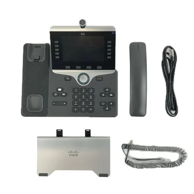 CP-8865-K9 System operacyjny Cisco Unified Communications System telefoniczny z gniazdem zestawu słuchawkowego i interoperacyjnością H.323