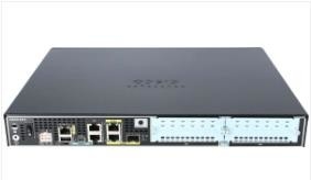 ISR4321-AXV/K9 50Mbps-100Mbps Przejście systemu 2 porty WAN/LAN 1 port SFP Multi-Core CPU 2 NIM Security Voice
