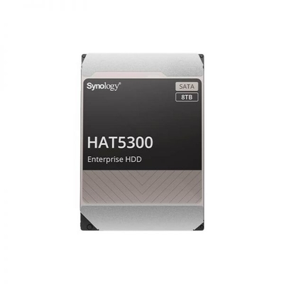 Synology HAT5300-8T 8TB 3,5&quot; 6 Gb/s 7,2 tys. obr./min 512E Dysk twardy SATA Enterprise do systemów NAS firmy Synology