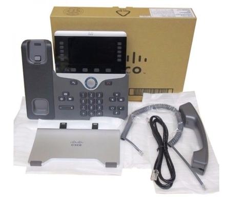 CP-8851-K9 Cisco 8800 Telefon IP BYOD szerokopasmowy VGA Bluetooth Wysokiej jakości komunikacja głosowa