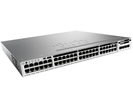 WS-C3650-48FS-SZewnętrzny przełącznik sieciowy Cisco z 24 portami do sieci o wysokiej wydajności