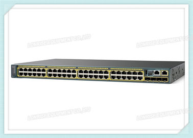 Cisco Switch WS-C2960S-48LPS-L 48 Port Poe Gigabit Ethernet Switch Cisco Network Switch oferuje oświetlony 48 Power over Ethernet (PoE) Ethernet 10/100/1000 portów z 370W PoE Zasilanie