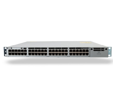 C9300-48P-E Cisco Catalyst 9300 48-port Data 1G Miedź z modułowymi podłączkami PoE+ Network Essentials