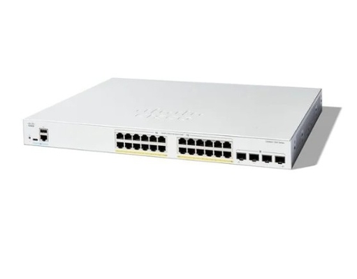C1300-24FP-4GCisco Switches Cisco Switches 24x 10/100/1000 portów PoE+ z budżetem mocy 370W