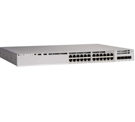 C9200L-24P-4G-A
Katalizator 9200L 24-port PoE+ Switch z 4x 1G Uplinks Supporting Network Advantage