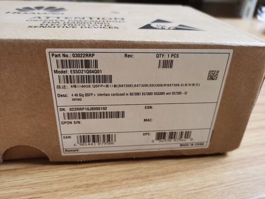 Karta interfejsu Huawei ES5D21Q04Q01 QSFP+ 40 Gb/s dla serii S6720EI