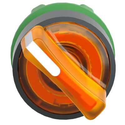 ZB5AK1253 Przemysłowy przycisk sterowniczy z montażem panelowym 22mm, styk 1NO+1NC i ochrona IP66