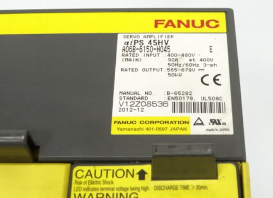 Fanuc A06B-6151-H045 Moduł wzmacniacza wrzeciona Alpha i AiSP-45HV