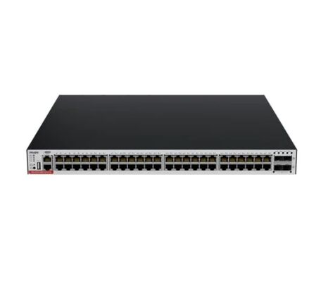 Przełącznik warstwy 3 PoE+ RG-S5310-48GT4XS-P-E, 48x1000M RJ45, 4x10G SFP+, budżet PoE 1570W, podwójne redundantne zasilanie