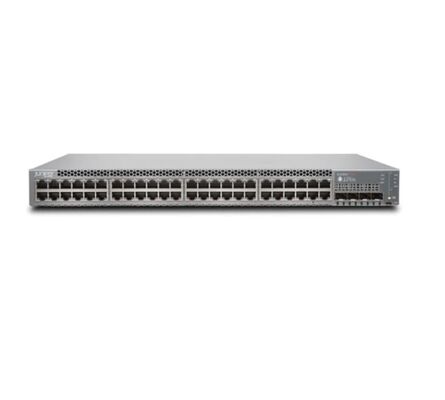 Juniper EX2300-48P 48-port PoE+ Gigabit Switch, 4×10G SFP+ Uplink, 176Gbps, 130Mpps, 1RU Managed