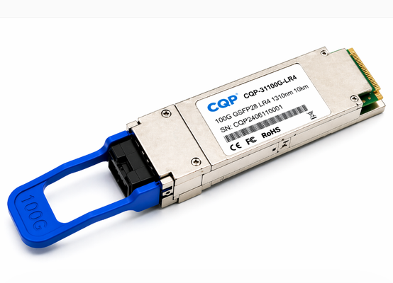 CQP-31100G-LR4 100G QSFP28 LR4 Optyczny Transceiver | 10km SMF LC Moduł | Rozwiązanie Transceivera Optycznego