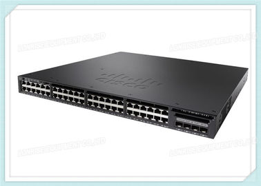 Cisco Światłowodowy przełącznik Ehternet WS-C3650-48TS-S 48 portów Warstwa 3 IP Baza IOS Zarządzany