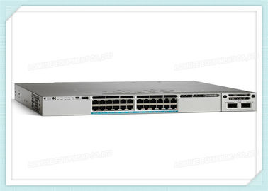 Przełącznik Cisco WS-C3850-24U-S Możliwość układania w stosy 24 porty 10/100/1000 UPOE 1 Gniazdo modułu sieciowego Moc 1100 W