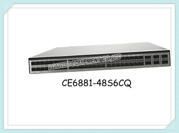 Przełączniki sieciowe Huawei CE6881-48S6CQ 48 * 10G SFP + 6 * 100G QSFP28 bez wentylatora i modułów mocy