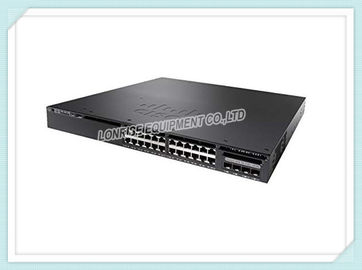 WS-C3650-24PWS-S Przełącznik sieciowy Cisco 24 porty PoE 4x1G Uplink z 5 licencjami AP IPB