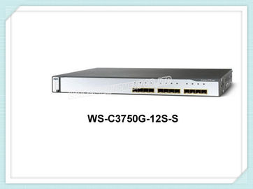 Przełącznik Cisco WS-C3750G-12S-S 12 SFP Gigabit Port Fibre Switch