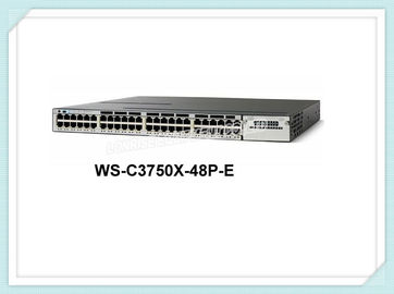 Przełącznik sieciowy Cisco Enternet WS-C3750X-48P-E 48 Port PoE Professional Wysoka skalowalność