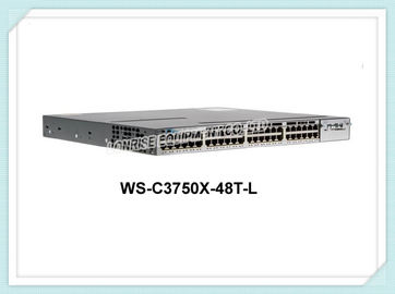 Przełącznik kablowy Ethernet Cisco WS-C3750X-48T-L Przełącznik sieci danych dla małych firm