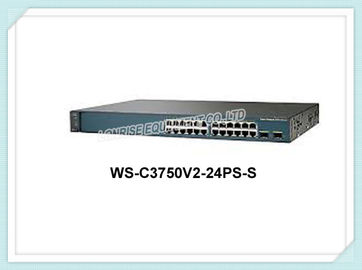 Przełącznik sieciowy Cisco WS-C3750V2-24PS-S 24 10/100 PoE +2 x SFP 32 Gb / s