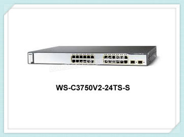 Gigabitowy przełącznik sieciowy Cisco WS-C3750V2-24TS-S Optyczny przełącznik sieci Ethernet