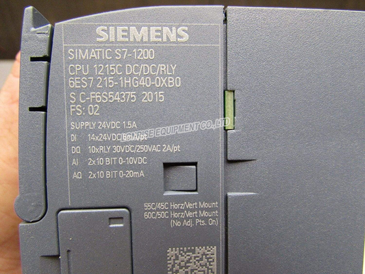 Moduł Siemens 6ES7 215-1AG40-0XB0 Nowość w oryginalnym opakowaniu Dostawa tego produktu wynosi 2-3 tygodnie