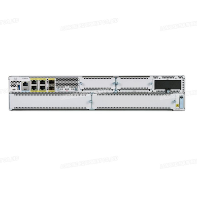 C8300-2N2S-6T - Cisco Catalyst 8300 Series Edge Platforms Series C8300 2RU W/ 1G WAN mają szeroki zakres opcji interfejsu
