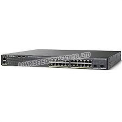 Cisco WS-C2960X-24PD-L Catalyst 2960-X Przełącznik 24 GigE PoE 370W 2 x 10G SFP+ Baza LAN