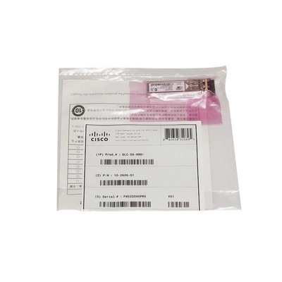 Cisco GLC-SX-M M D 1000BASE-SX SFP Transceiver Module MMF 850nm DOM Cisco GLC-SX-M M D 1000BASE-SX SFP transceiver module