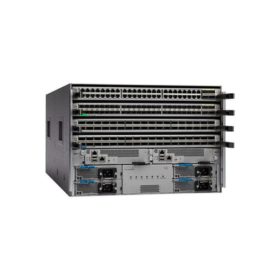 N9K C9504 B3 E Przełącznik ethernetowy Cisco Oryginalna nowa modułowa obudowa Routing RADIUS