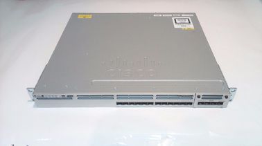 Cisco Switch WS-C3850-12S-SCatalyst 3850 serii 12 SFP Port Switch IP Base to nowej generacji układany przełącznik na poziomie przedsiębiorstwa, który jest zintegrowany z 12 portami SFP w zestawie funkcji IP base